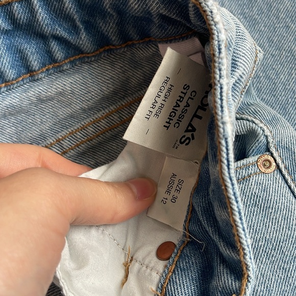 Rolla’s Classic Straight High Rise Jeans - Picture 6 of 7